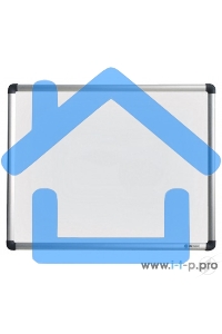 Демонстрационная доска Cactus CS-MBD-120X150 магнитно-маркерная, лак, 120x150см, алюминиевая рама белый