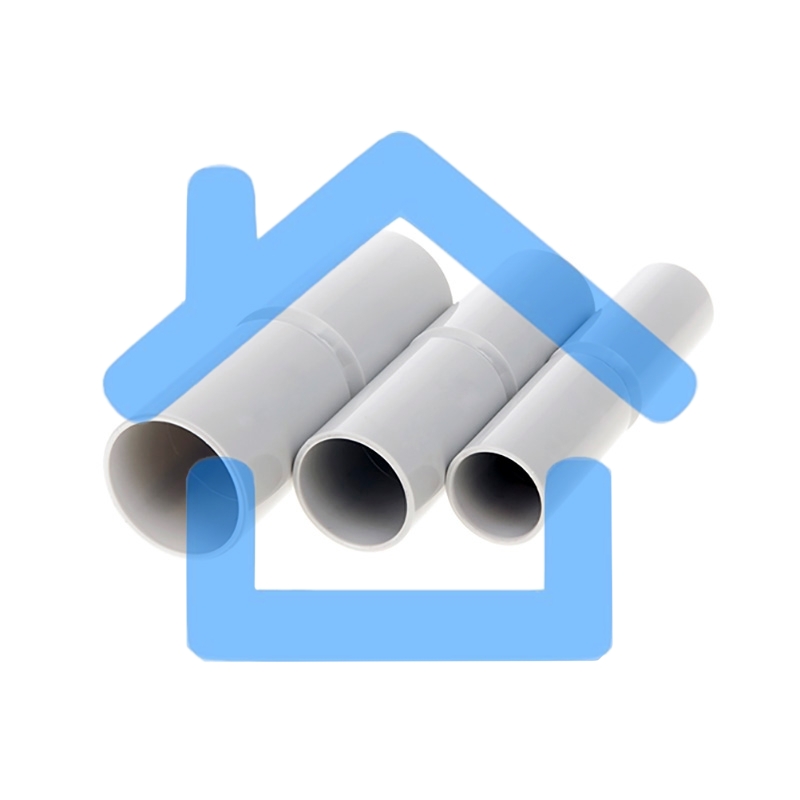 Муфта соединительная для трубы ø 25, серая IP44 (50 шт./уп.) Rexant