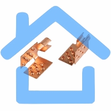 Монтажный зажим для пленочного пола (мин уп. 50шт)