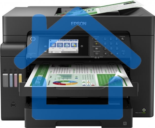 МФУ струйное Epson L15150, (A3, ADF, duplex, 35 стр./мин., Ethernet, Wi-Fi черный)