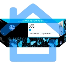 Картридж струйный HP №772 CN636A голубой для HP DJ Z5200 (300мл)