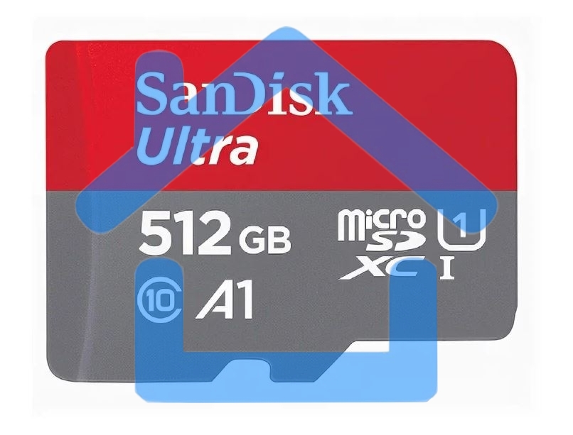 Флеш карта microSD 512Gb SanDisk microSDXC Class 10 Ultra UHS-I A1 140MB/s