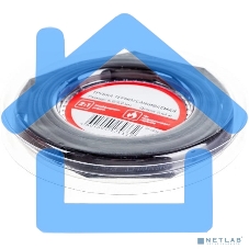 Трубка термоусаживаемая 6,0/3,0 мм черная, ролик 2,44 м Rexant