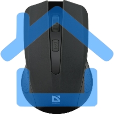 Мышь беспроводная Defender Accura MM-935 черный, 1600 dpi, радиоканал, USB, кнопки - 4