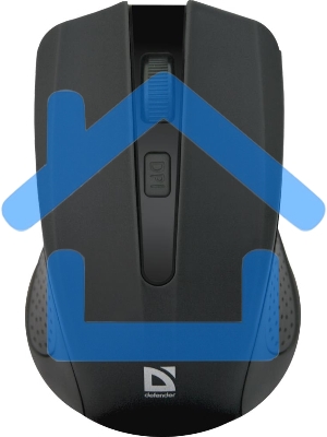 Мышь беспроводная Defender Accura MM-935 черный, 1600 dpi, радиоканал, USB, кнопки - 4