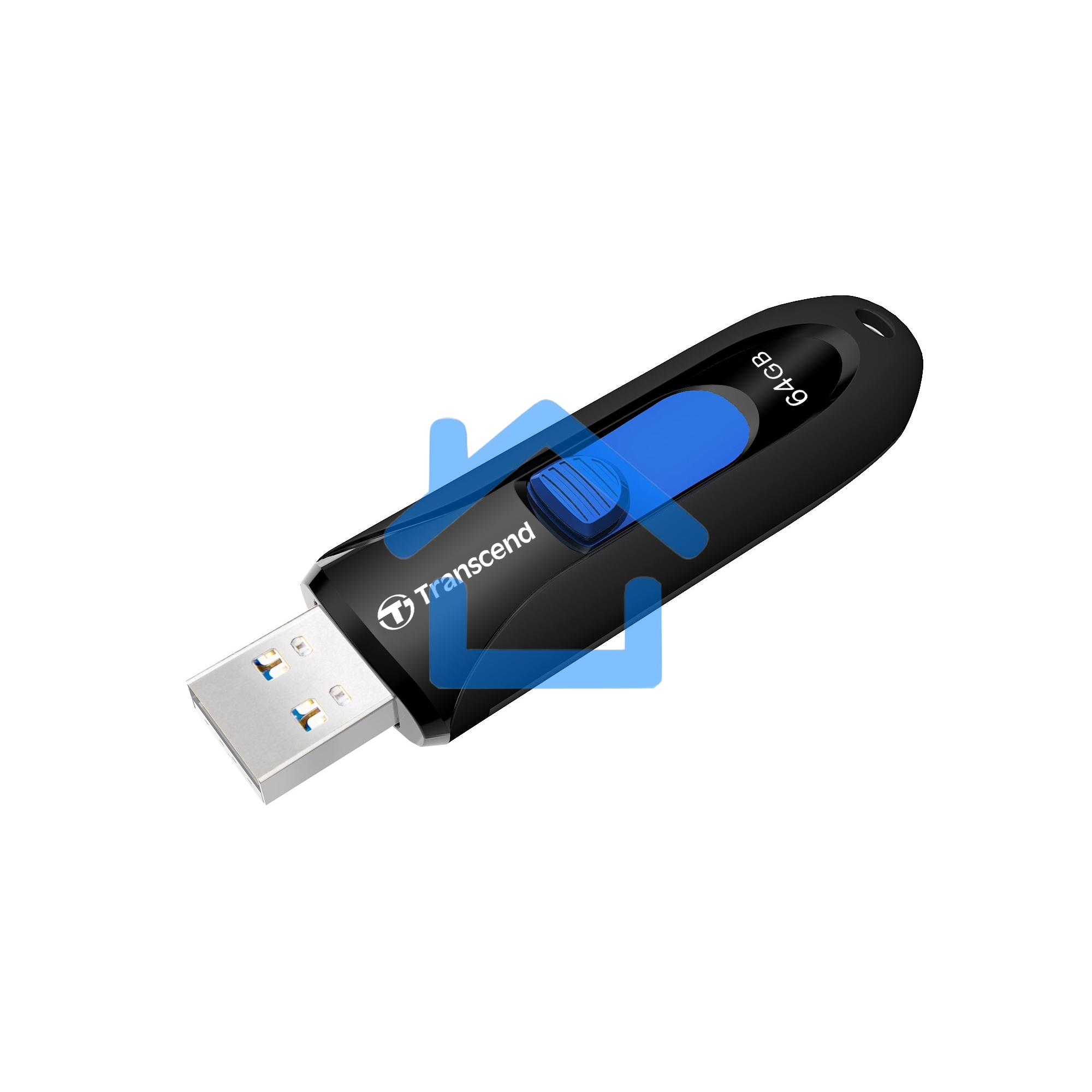 Флешка USB R/W Transcend USB Drive 64Gb JetFlash 790 TS64GJF790K USB 3.0