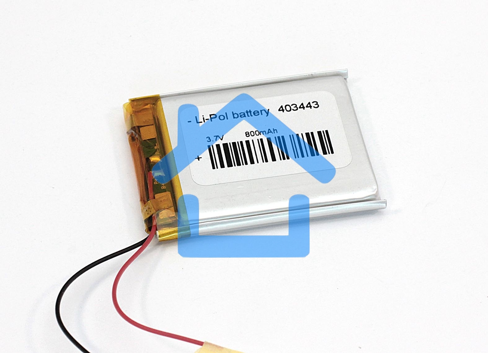 Аккумулятор Li-Pol (батарея) 4*34*43мм 2pin 3.7V/430mAh