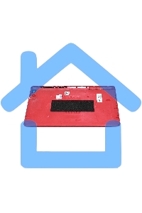 Задняя крышка для Asus ZenPad C 7 Z170CG (P01Y), красная