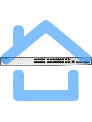 Настраиваемый L2 коммутатор ORIGO OS2328/A1A 24x1000Base-T, 4xCombo 1000Base-T/SFP, комплект для установки в 19