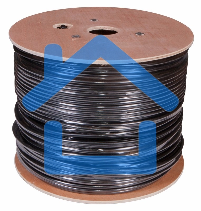 Кабель витая пара Rexant FTP 4PR 24AWG, CAT5e наружный (OUTDOOR) (бухта 305 м)