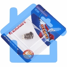 Кнопка антивандальная Ø12 Б/Фикс (2с) (ON)-OFF выпуклая (A12-B2) Rexant (в упак. 1шт.)