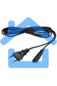 Шнур сетевой, вилка - евроразъем С7, кабель 2x0,5 мм², длина 1,8 метра (PE пакет) Rexant