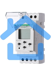 Реле времени PCZ-525 (1канал астрономическое 24-264В AC/DC 16А 1перекл. IP20 монтаж на DIN-рейке) F&F EA02.002.005