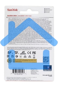 Флеш карта microSD 512Gb SanDisk microSDXC Class 10 Ultra UHS-I A1 140Mb/s