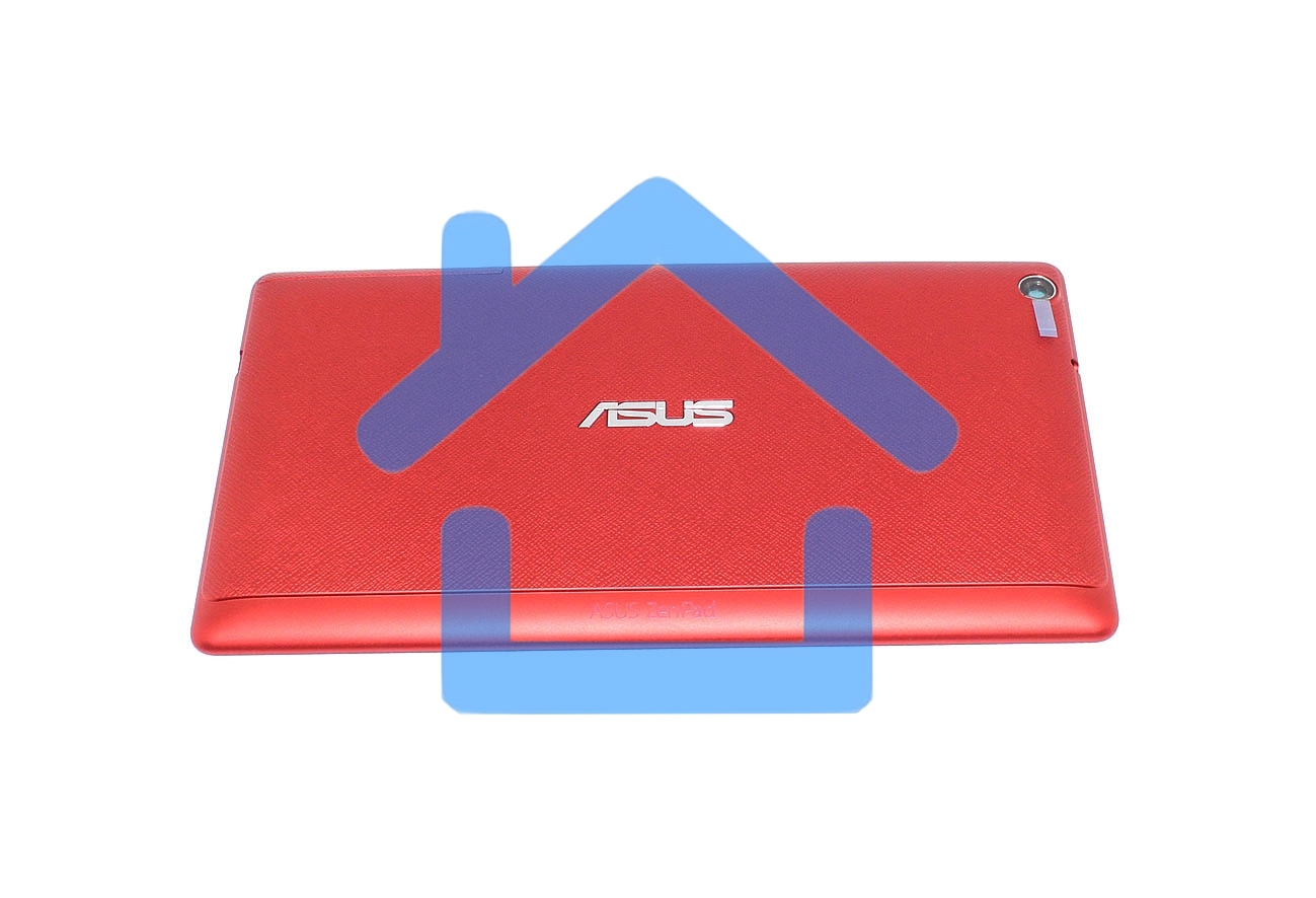 Задняя крышка для Asus ZenPad C 7 Z170CG (P01Y), красная