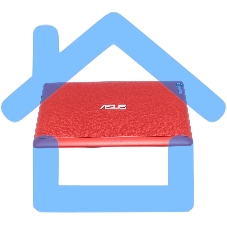 Задняя крышка для Asus ZenPad C 7 Z170CG (P01Y), красная