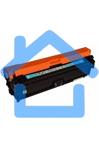 Картридж лазерный Cactus CS-CE741A голубой (7300 стр.) для HP CLJ CP5220/CP5221/CP5223/CP5225/CP5227/CP5229