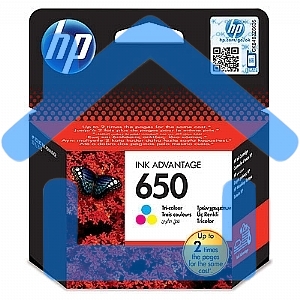 Картридж струйный HP 650 CZ102AE многоцветный для HP DJ IA 2515/2516 (200стр.)