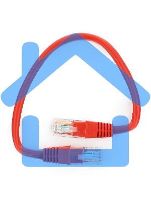 Патч-корд UTP Cablexpert кат.5e, 0.25м, литой, многожильный, красный