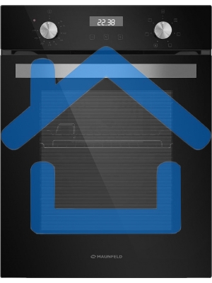 Шкаф духовой электрический Maunfeld EOEM516B, встраиваемый