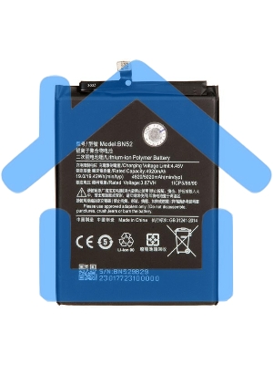 Аккумуляторная батарея BN52 для Xiaomi Redmi Note 9 Pro 5020mAh