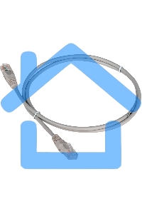 Патч-корд Lanmaster TWT UTP кат.5e, с заливными колпачками, 20.0 м, серый