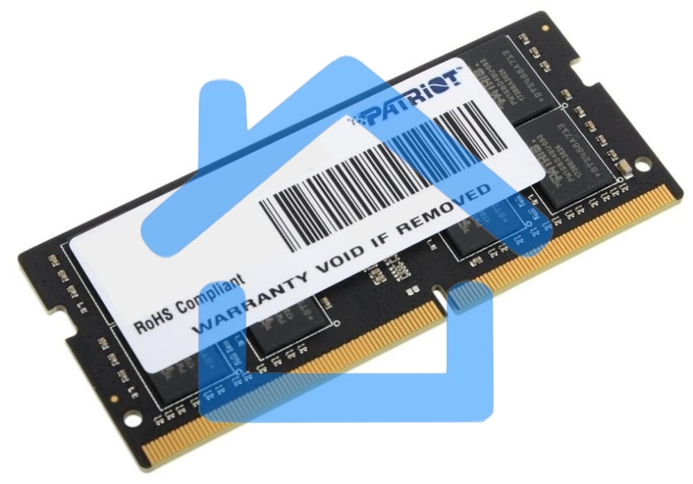 Оперативная память Patriot Signature, DDR4, 16Gb (1x16 Gb), 3200 MHz, CL22, SO-DIMM