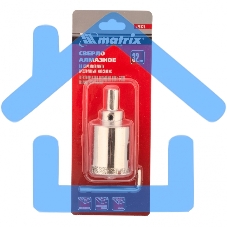 Сверло Matrix алмазное по керамограниту, 32 х 67 мм