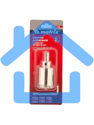 Сверло Matrix алмазное по керамограниту, 32 х 67 мм