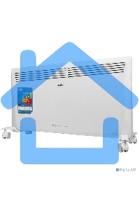 Конвектор Ballu Enzo BEC/EZMR-2000 белый, 2000 Вт, 25 м2, термостат