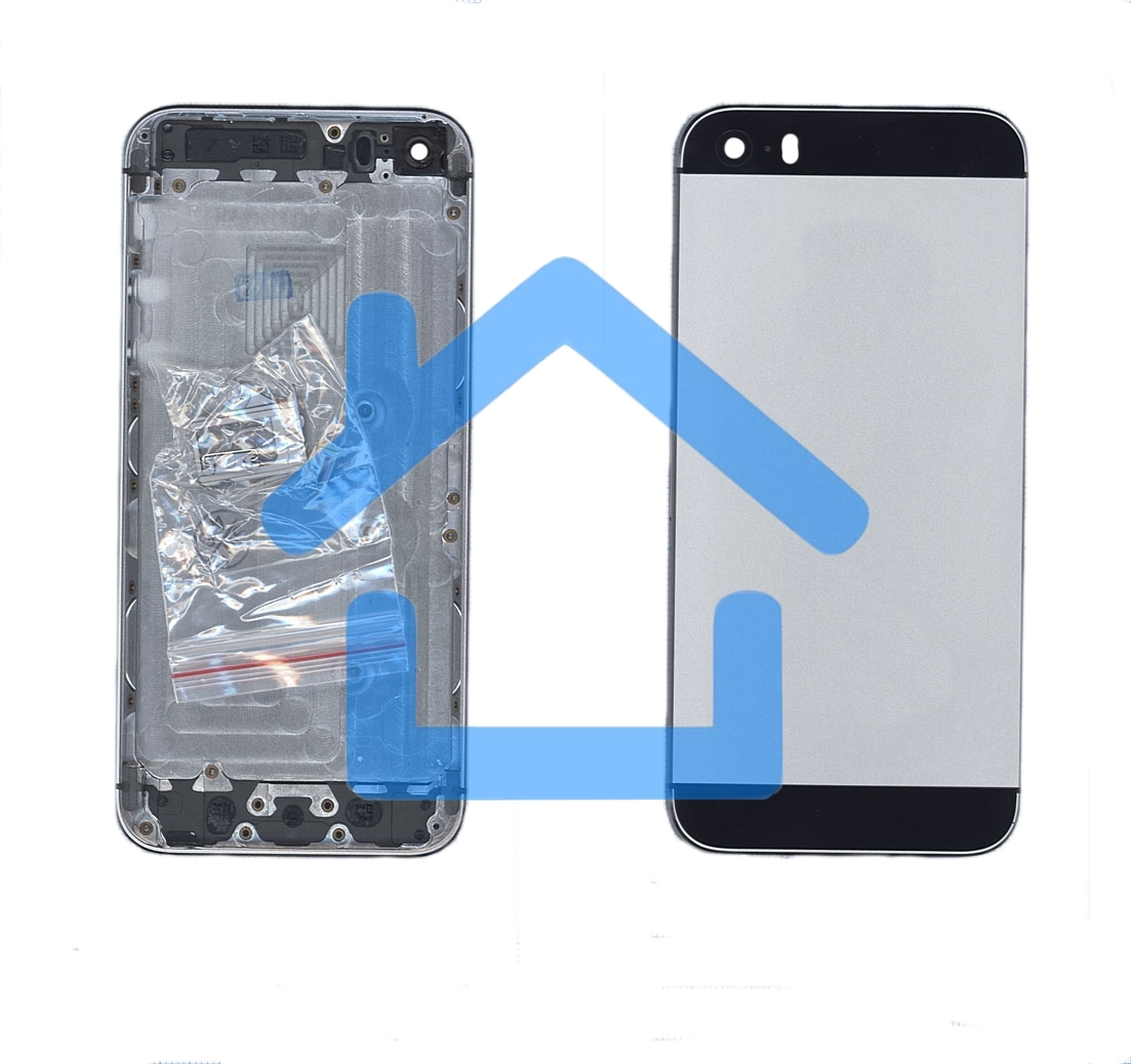 Задняя крышка для iPhone 5S серая