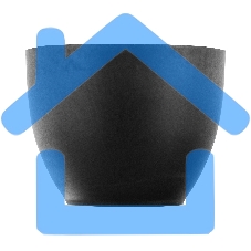 Чашка для гипса Сибртех 93x120x70мм