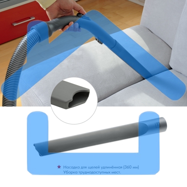 Моющий пылесос Thomas ALLERGY&FAMILY розовый/серый, 325/1700 Вт, уборка влажная/сухая/сбор жидкости, пылесборник мешок/контейнер 6 л