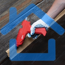 Пистолет клеевой Rexant (12-0105) 100 Вт O 11 мм (блистер)