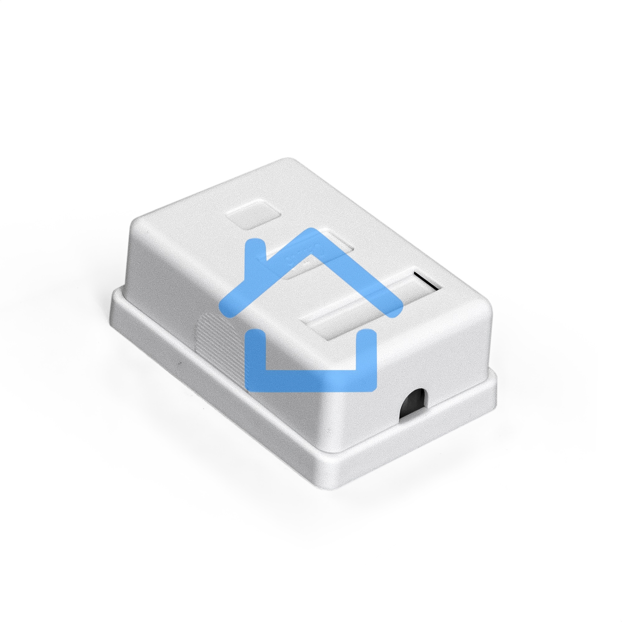 Розетка внешняя ExeGate SM1-RJ45-C6 RJ-45 кат.6 UTP Krone/110