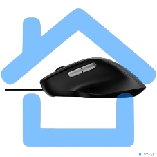 Мышь проводная Rapoo N500 черный, 3600 dpi, USB, кнопки - 6