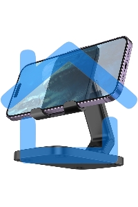 Настольный держатель для телефона Hoco HD8, складной, черный