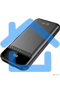 Портативный аккумулятор Cactus CS-PBFSCA-10000 10000mAh 4.5A 2xUSB-A/USB-C черный