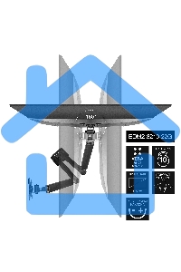Настольное крепление ExeGate EDM2-3210-22G (кронштейн для двух мониторов 15