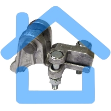 Зажим болтовой НБ-2-6А (НБ-2-6Б) (2-х болт.) Электрофарфор 00002015