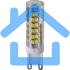Лампа светодиодная Navigator NLL-P-G9-6-230-3K 6Вт капсульная 3000К тепл. бел. G9 480лм 230В