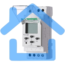 Реле времени PCZ-521 (1канал-125пар вкл. /выкл. сут. /нед. циклы 24-264В AC/DC 16А 1перекл. IP20 монтаж на DIN-рейке) F&F EA02.002.001