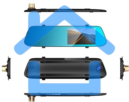 Видеорегистратор Sho-Me SFHD-800 черный 3Mpix 720x1280 720p 120гр. GC1243