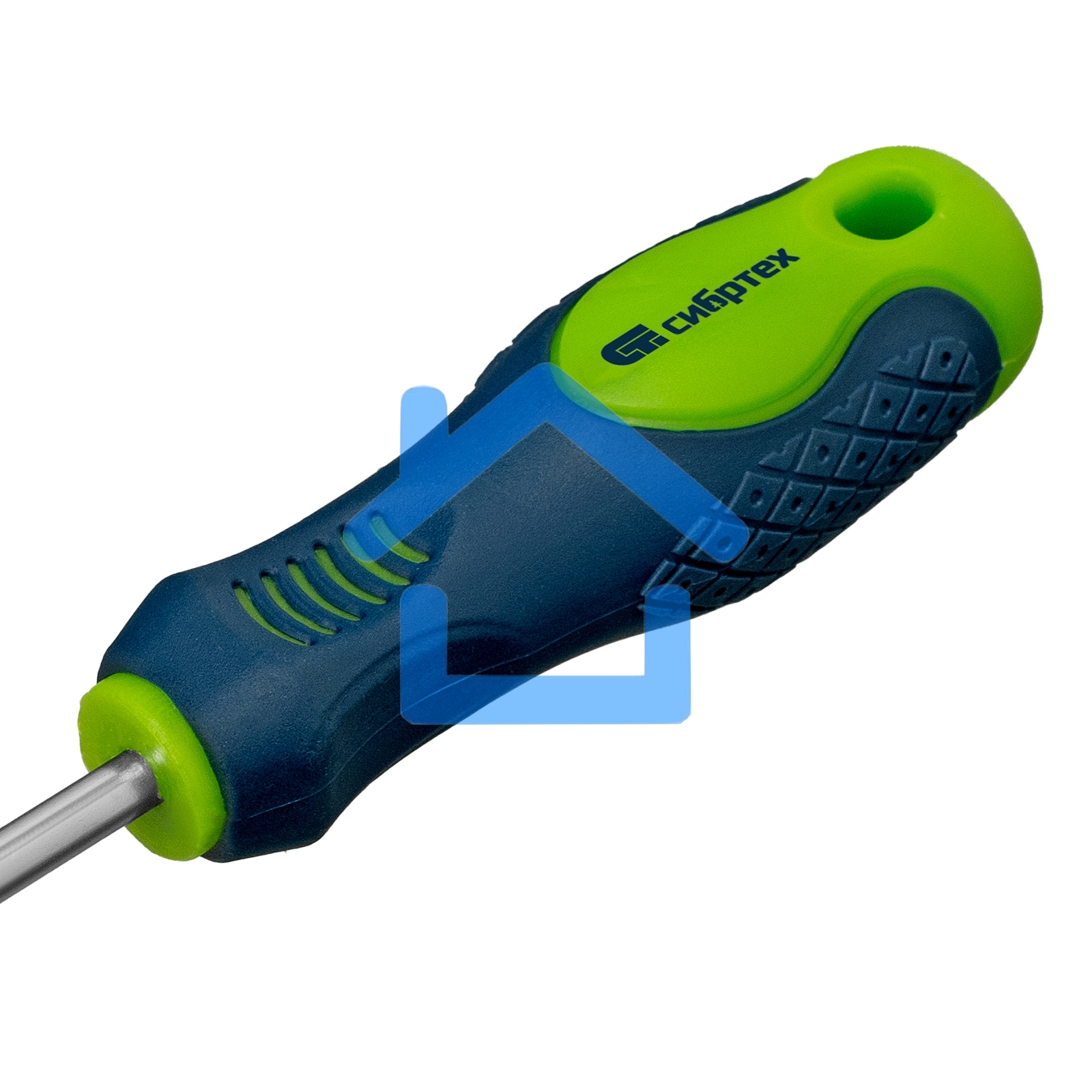 Отвертка, PH2 х 100 мм, CrV, 2-х компонентная рукоятка Сибртех