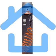 Шланг спиральный воздушный 8х12 мм, 18 бар, с быстросъемными соединениями, 10 м Stels