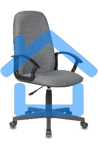 Кресло руководителя Бюрократ CH-808LT/#G серый 3C1 НА ПИАСТРЕ