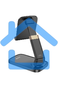 Настольный держатель для телефона Hoco HD8, складной, черный