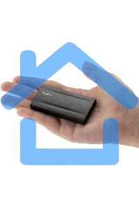 Внешний SSD Digma MEGA X, 256 GB, USB 3.2 Gen 2x2 Type-C, R/W 1800/1100, темно-серый