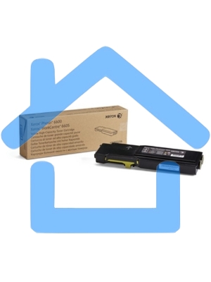 Картридж лазерный XEROX 106R02235 желтый для XEROX Phaser 6600/WC 6605 (6000 стр)(Channels)