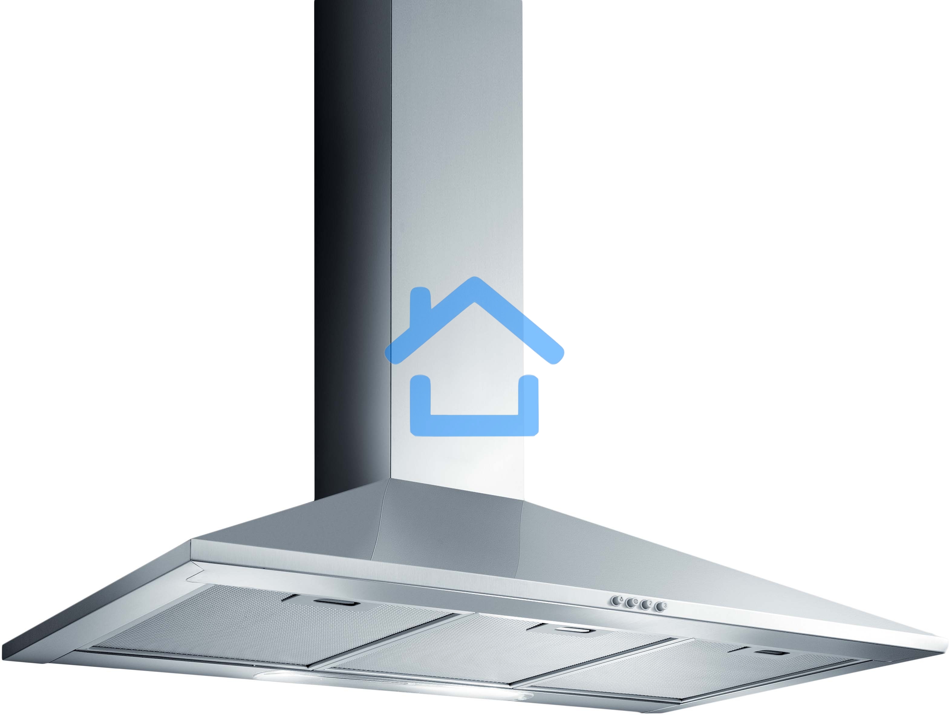 Вытяжка купольная Jet Air GAIA IX/A/90 / 650 куб.м., кнопочное управление, нержавеющая сталь